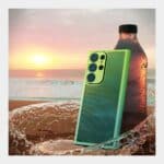 Cover Moda Color per Samsung Galaxy con Protezione Fotocamera Verde,GALAXY S22 PLUS - immagine 2