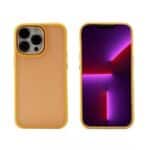 Cover Rigida per Apple iPhone: Protezione Frosted Opaca Arancione,IPHONE 14 PLUS