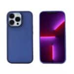 Cover Rigida per Apple iPhone: Protezione Frosted Opaca Blu,IPHONE 14