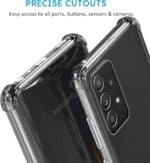 Cover per Samsung Galaxy Hard Clear Antishock SAMSUNG GALAXY A54 5G - immagine 2