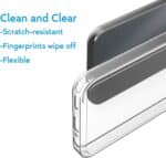Cover per Samsung Galaxy: Trasparente con Protezione Fotocamera SAMSUNG GALAXY A53 5G - immagine 4