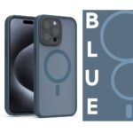 Cover per iPhone Design Elegante con Vetrini Fotocamera Delta Rings AM13 Blu,IPHONE 15 - immagine 4