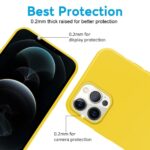 Cover per iPhone TPU Soft Resistente e Leggera Giallo,IPHONE 14 PRO MAX - immagine 2