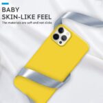 Cover per iPhone TPU Soft Resistente e Leggera Giallo,IPHONE 14 PRO MAX - immagine 5