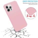 Cover per iPhone TPU Soft Resistente e Leggera Rosa,IPHONE 14 - immagine 5