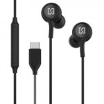Cuffie Auricolari TYPE-C CF28 - Qualità Audio Eccellente e Comfort In-Ear Nero