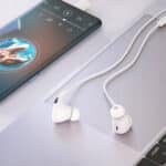 Cuffie Intrauricolari USB-C con Microfono Jellico EP3A - Bianche - immagine 4