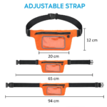 Marsupio Fitness Plus: il compagno ideale per le tue attività sportive Arancione - immagine 3