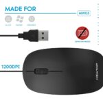 Mouse Newtop MW03 1200 DPI: Leggerezza e Precisione al Tuo Servizio - immagine 3