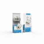 NEWTOP AB35 Cuffie Bluetooth - Audio di Alta Qualità e Comfort Bianco - immagine 2