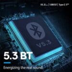 NEWTOP AB35 Cuffie Bluetooth - Audio di Alta Qualità e Comfort Bianco - immagine 3