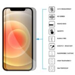 Pellicola per iPhone Full Glue Ceramica Privacy Anti-Break APPLE IPHONE 12 - 12 PRO - immagine 2