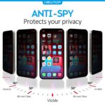 Pellicola per iPhone Full Glue Ceramica Privacy Anti-Break APPLE IPHONE 12 - 12 PRO - immagine 4