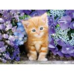 Puzzle Clementoni Gattino Rosso High Quality - 500 Pezzi di Eccellenza - immagine 2