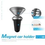 Reggi Cellulare Auto Magnetico Newtop ST19 Silver Universale - immagine 5