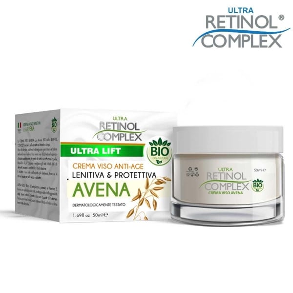 Retinol-Complex-Crema-Viso-Anti-Age-con-Avena-BIO-50ml-big-7762-330.jpg Retinol Complex Crema Viso Anti Age con Avena BIO - 50ml - immagine 1