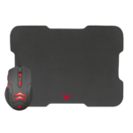 Set Tappeto Mousepad Gaming e Mouse Ottico con LED Omega - immagine 4