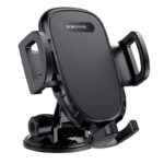 Supporto Auto con Ventosa Nero per Telefoni 4.5"-6.5" - Stabilità e Convenienza - immagine 3
