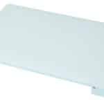 TAGLIERE CON FERMI BIANCO IN POLIETILENE cm. 50x40x2,5