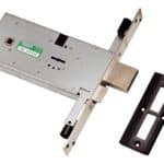 Mottura SERRATURA ALLUMINIO INF. D/M 4M+S TRIP. Art. 41.823 CH2 M1 E.70 - F.21