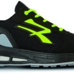 U-Power SCARPE ANTINFORTUNISTICA BASSE S1P SRC ESD REDPREMIUM ELVIS Col. Nero Mis. 39