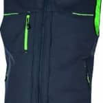 U-Power GILET SATURN Col. Grigio/Verde Mis. XXL