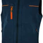 U-Power GILET SATURN Col. Blu/Arancio  Mis. M