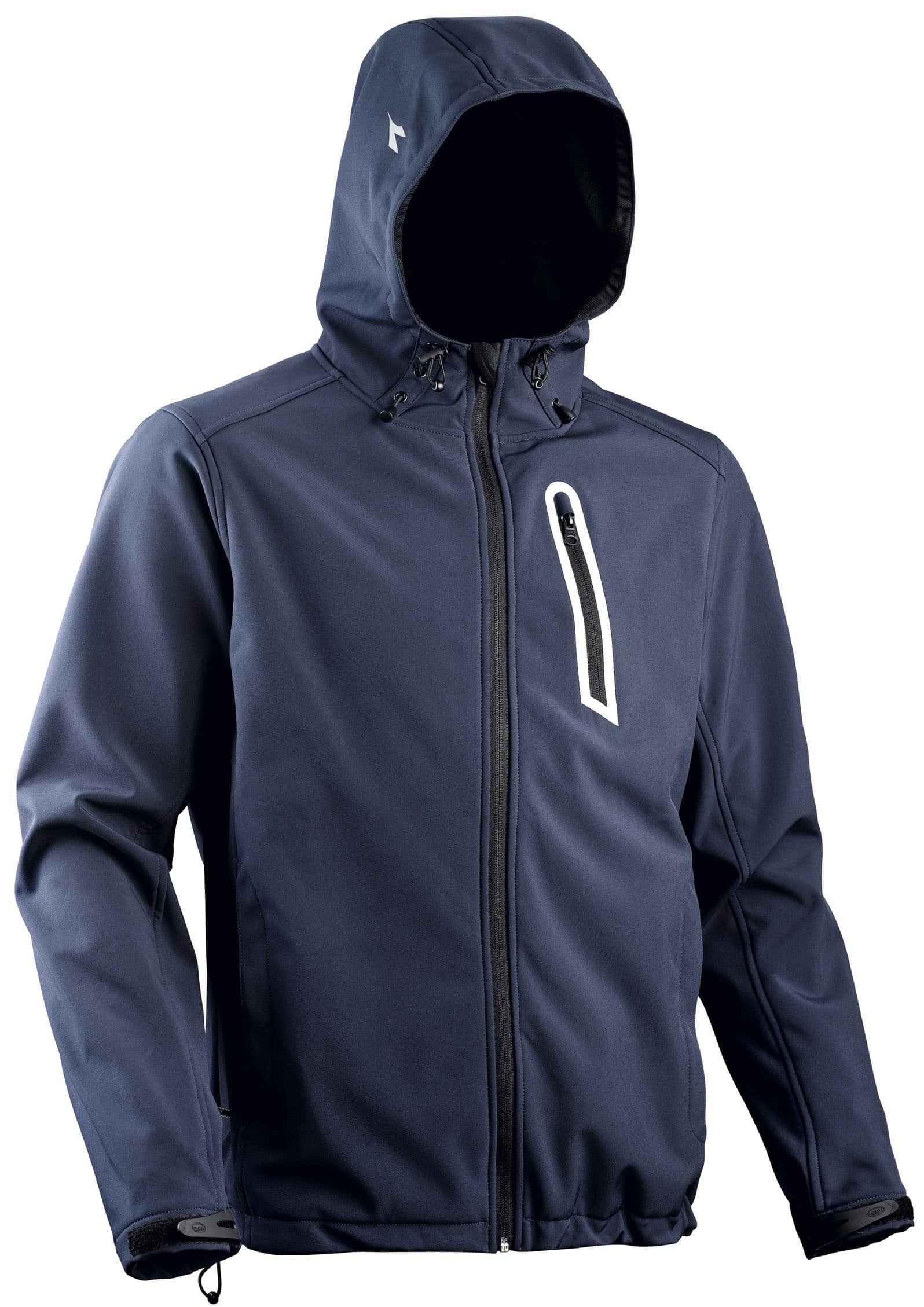1102800.jpg Diadora GIUBBINO SOFTSHELL SAIL Col. Blu Mis. XL - immagine 1