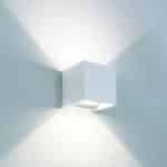 Century APPLIQUE BIDIREZIONALE QUADRATO A LED UP&DOWN+ 20 W-800 lm-3.000K/4.000K/6500K Col. Bianco