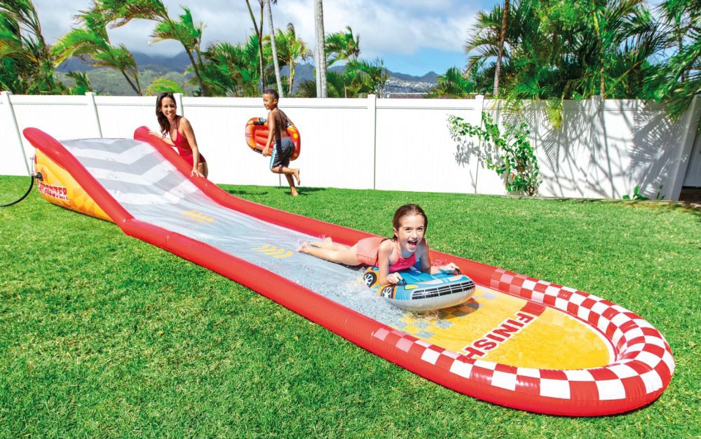 1315174.jpg Intex SCIVOLO GONFIABILE RACING FUN cm. 561x119x76 h - immagine 1