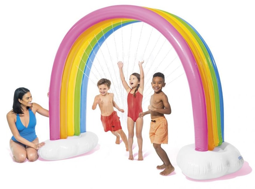 1315176.jpg Intex ARCOBALENO GONFIABILE cm. 300x109x180 h - immagine 1