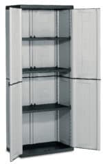 Keter ARMADIO TUTTOPIANI JOLLY cm. 68x39x166 h col. Grigio - immagine 2