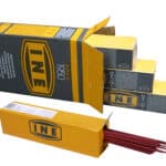 Ine ELETTRODO PER SALDATURA RUTILICO Ø mm.  2/300 - rosso (1.050 pz.)