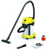 Karcher BIDONE ASPIRA SOLIDI-LIQUIDI WD 3 S V-19/4/20 CORPO ACCIAIO INOX 1.000 W lt. 19