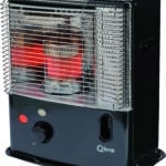 Qlima STUFA A COMBUSTIBILE CON STOPPINO R 3224 X  col. Nero