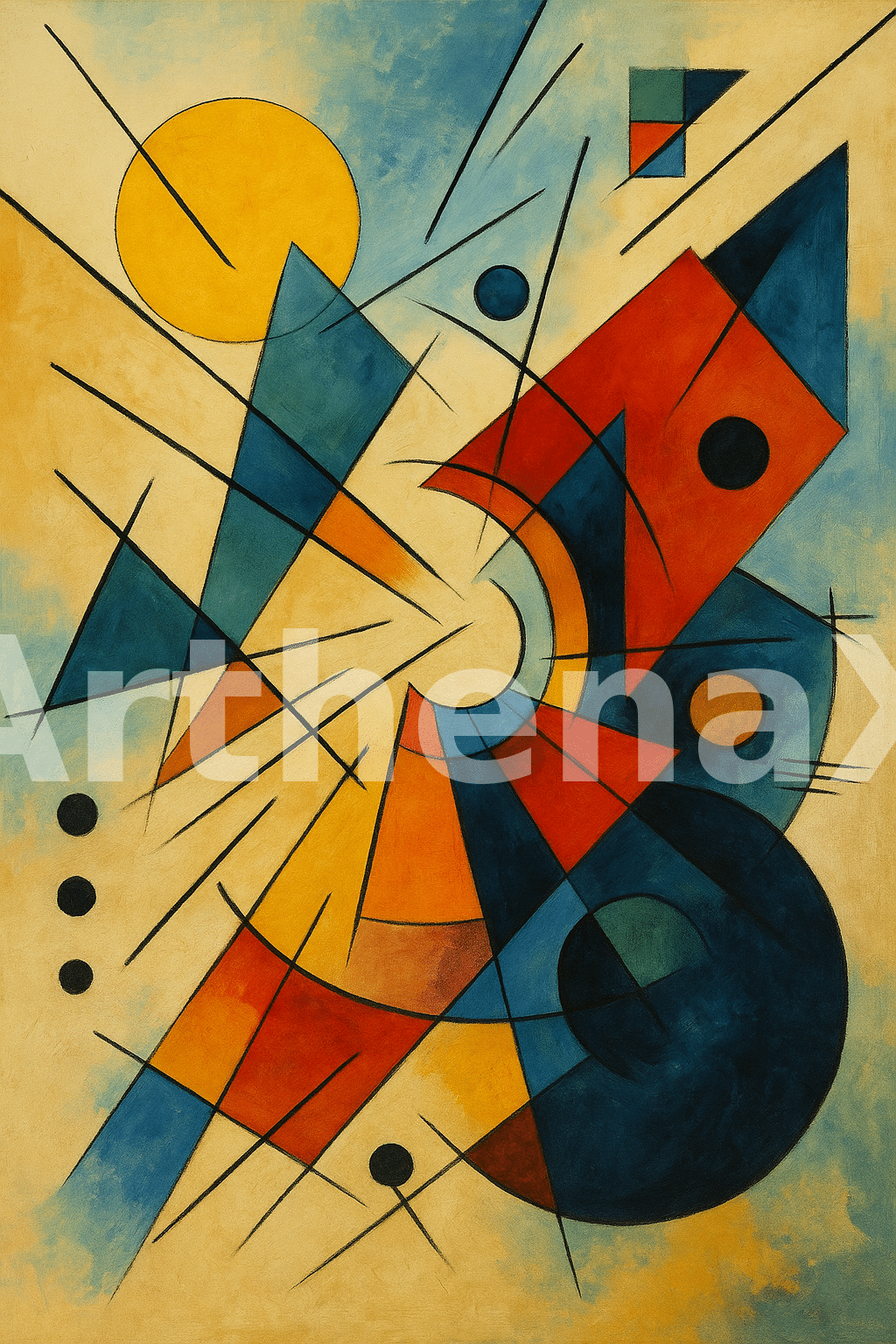 Geometria_del_Suono_con_filigrana_ArthenaX Geometria del Suono – Edizione Digitale opre arte moderna ai Firmata ArthenaX - immagine 1