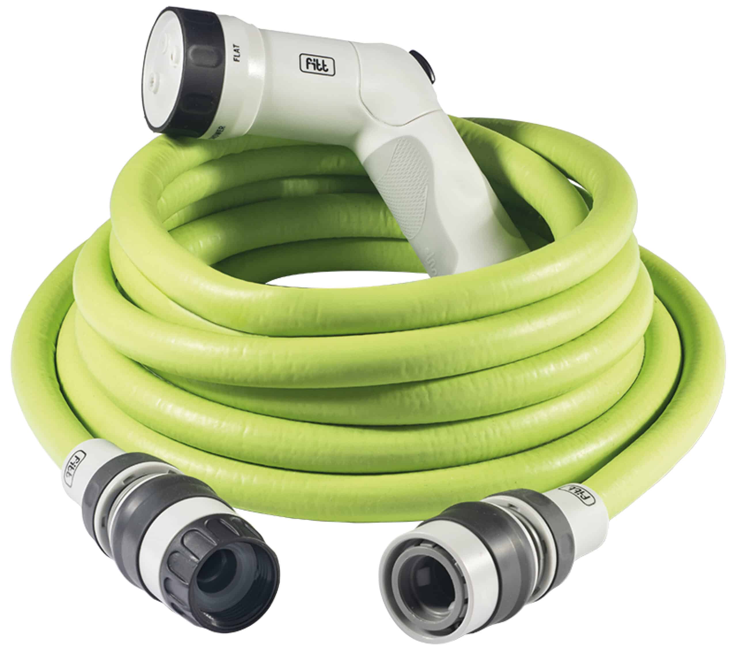 826145.jpg Fitt TUBO ESTENSIBILE PER GIARDINAGGIO FITT IKON mt.15 CON PISTOLA col. LIME - immagine 1