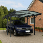 Carport Tettoia per Automobili in Alluminio CP8 - cm 576X300cm - ITALFROMGIARD202 - immagine 6