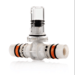 5 distributori rapidi per impianto a soffitto, tubo 8 mm./20 mm. 1 uscita 20/8/20