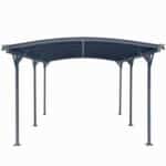Carport Tettoia per Automobili in Alluminio CP8 - cm 576X300cm - ITALFROMGIARD202 - immagine 5