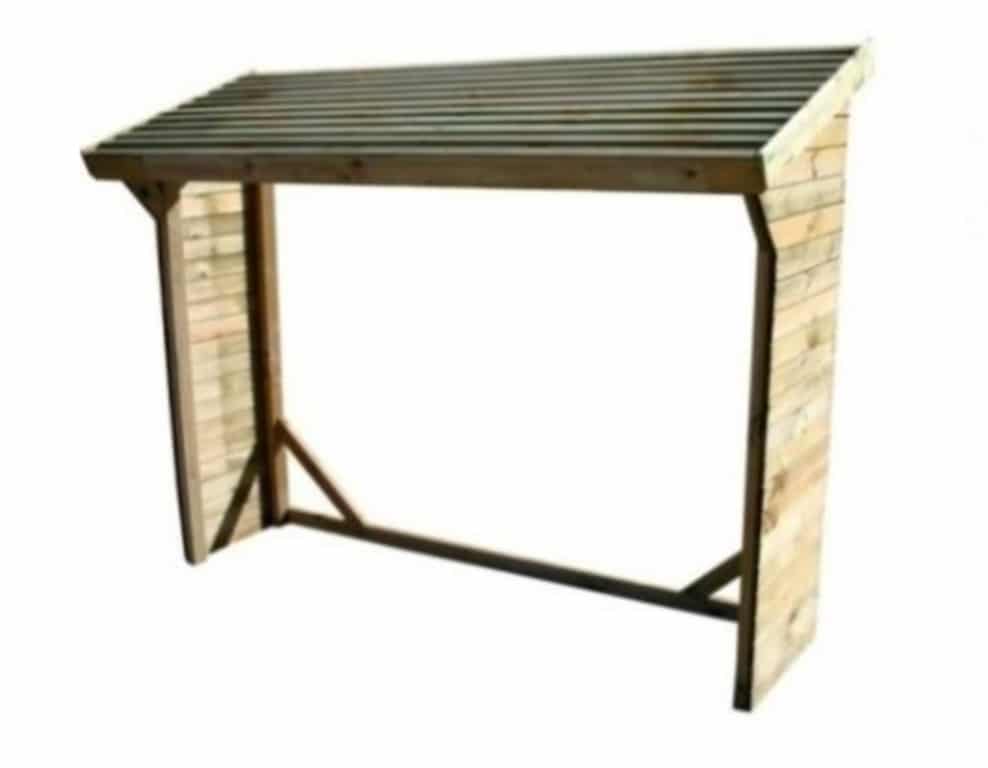 zoom_8209-0-63415148.jpg Legnaia in Pino Impregnato 217x80 h180 cm - Pavimento Escluso - immagine 1