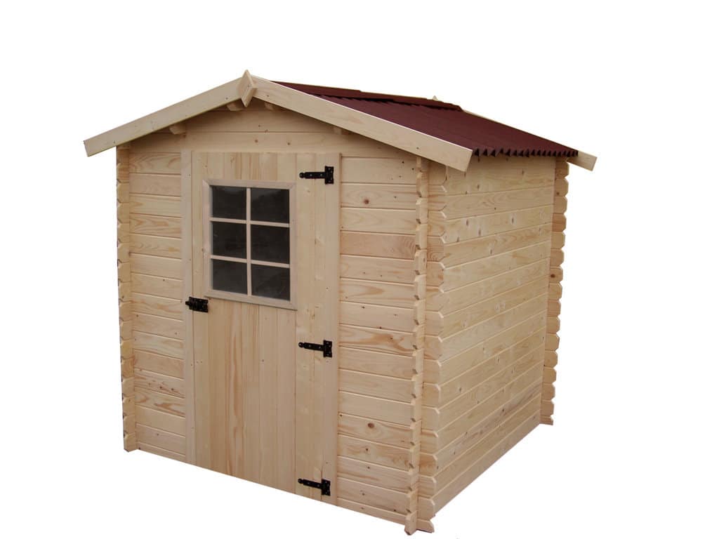 zoom_9681-0-637bb367.jpg Casetta da Giardino Alpina 2020 in Legno Massello non Trattato - cm 195X195cm - ITALFROM 430 - immagine 1