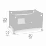Culla da Viaggio Decuevas Coco 50 x 29 x 30 cm Azzurro - immagine 5