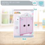Armadio Woomax Bambole 34 x 55 x 23 cm - immagine 6