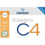 CANSON BLOCCO DISEGNO C4 / X4 RIQUADRATO LISCIO 33X48 OXFORD