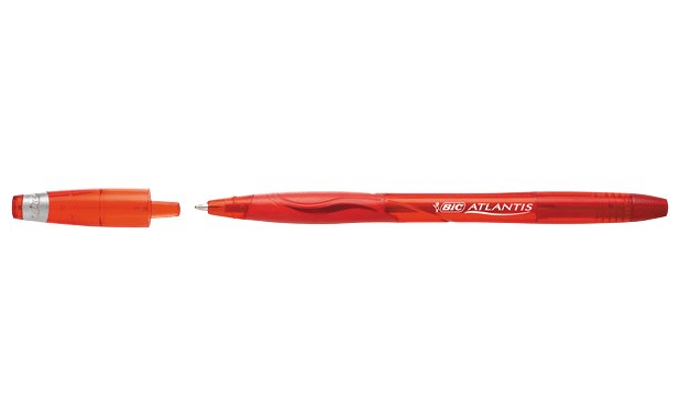 zoom_14433-0-5b0590bf.png PENNE A SFERA BIC ATLANTIS STICK CONF. 12 PEZZI ROSSO - immagine 1