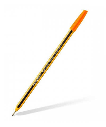 zoom_14835-0-5bc0cdb3.png PENNE A SFERA STAEDTLER NORIS 434 ARANCIO CONF. 10 PEZZI - immagine 1