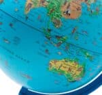 MAPPAMONDO MINI SAFARI  DIMENSIONI:  (DIAM. 16 cm) ( H 22cm)  CARTOGRAFIA RAPPRESENTATA DA ANIMALI - immagine 4