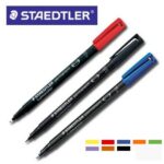 PENNARELLI INDELEBILI - STAEDTLER LUMOCOLOR 317 - PUNTA (M) MEDIA  1 mm - Conf. 10 pz