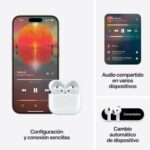 Auricolari in Ear Bluetooth Apple AirPods 4 Bianco - immagine 7